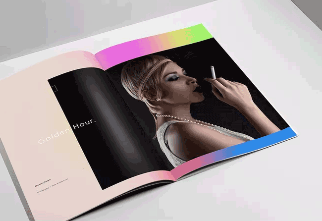 公司畫冊設(shè)計(jì)中圖形的作用